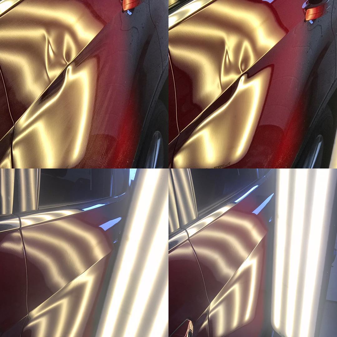 Before and after car repair comparison 6